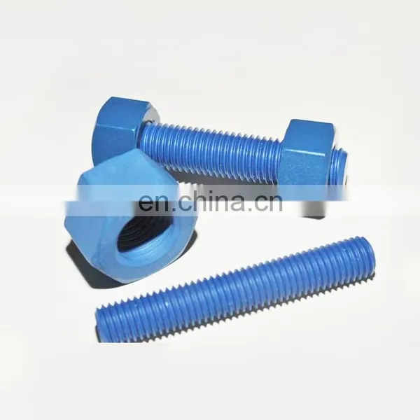 High Tensile B7 B7M L7 L7M All Thread Studs Alloy Steel Threaded Bars photo-3