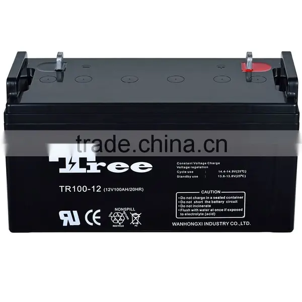Manufacturer Sealed Lead Acid Battery 48v 100ah Battery for Solar System 12v 100ah Battery Gel 12v 100ah photo-3