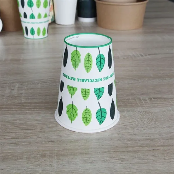 Environmental Friendly Colorful Single Wall Paper Cups photo-2