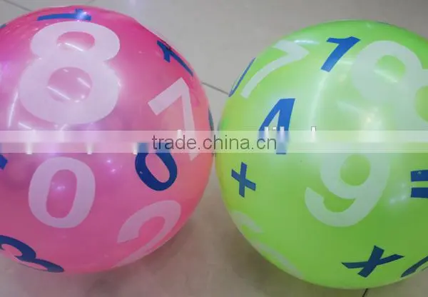 Toy Ball Plastic Beach Ball Hot Sale PVC Material Multi-color Print photo-3
