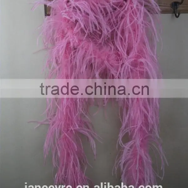 Wholesale Feather Dyed Ostrich Feather Boa For Decorate photo-5
