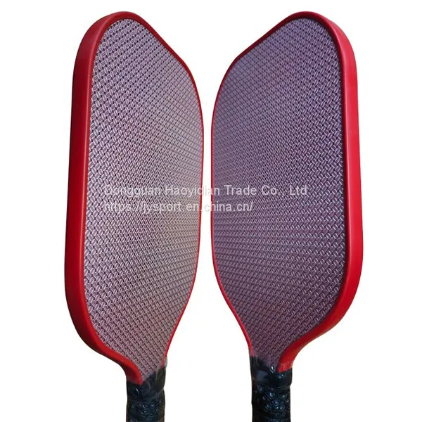 China Direct Factory Custom Logo Pickleball Paddle USAPA Approved Fiberglass Surface Silver Chrome Polypropylene Honeycomb Core Lightweight Pickleball Racket XSK09 photo-4