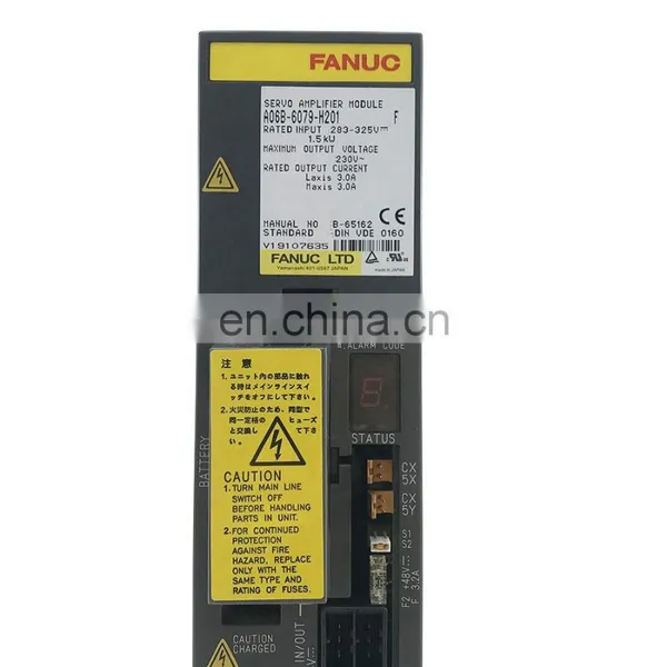 Good Quality Japan New Fanuc Servo Amplifier Module Unit A06B-6079-H201 photo-4