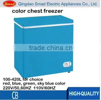 Commercial Ice Cream Color Solid Door Top Open Chest Deep Freezer photo-2