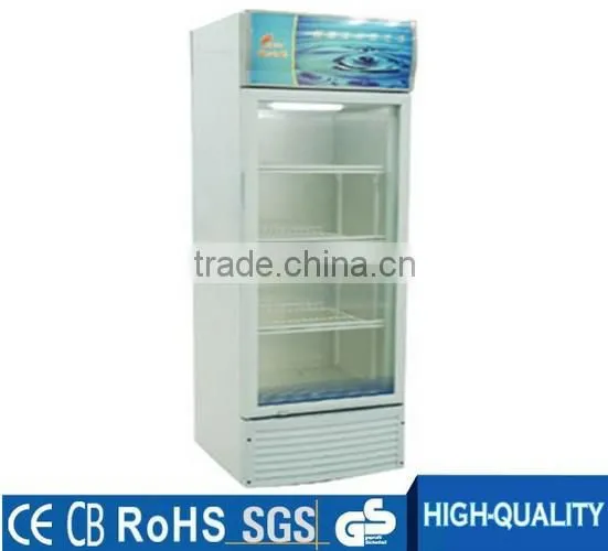 2 Doors Electric Beverage Cooler Refrigerator for Fruits and Vegetables photo-5