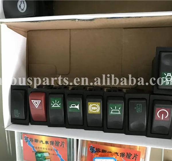 Bus Parts & Accessories Electrical Parts Room Light Higer Kinglong Bus Small Rocker Switch Led Lights 24v for Buses photo-5