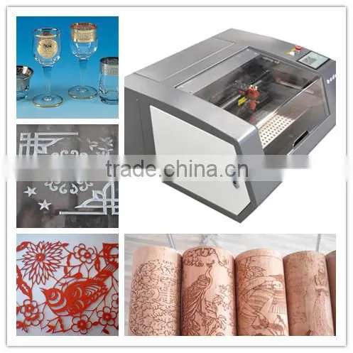 Leather Sculpture Grave Cutter Laser Machine