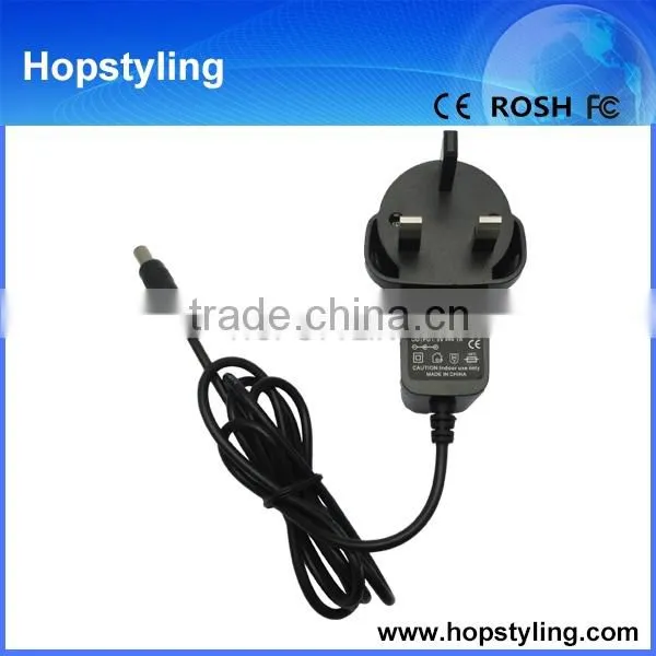 China Wholesales UK Standard AC Plug 5V 1A 5.5*2.5 mm Wall Charger Wall Charger for Phone/laptop Wall Charger
