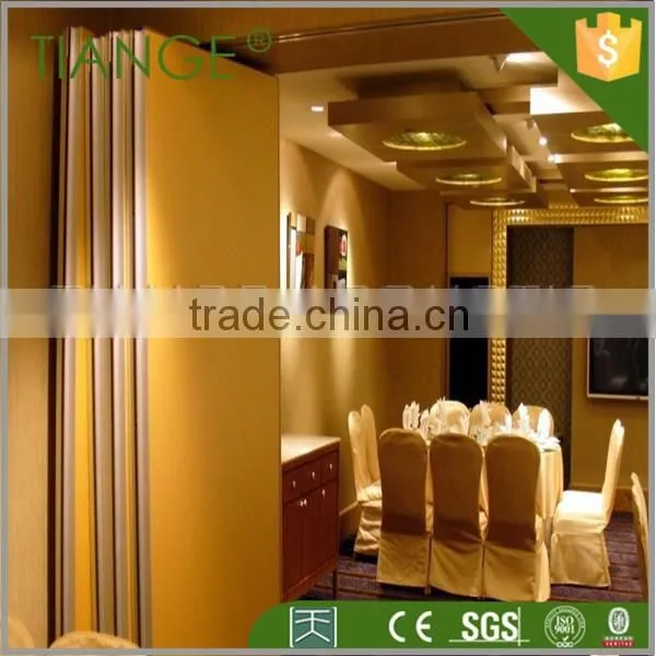 Restaurant Room Divide Folding Wooden Soundproof Partiton photo-2