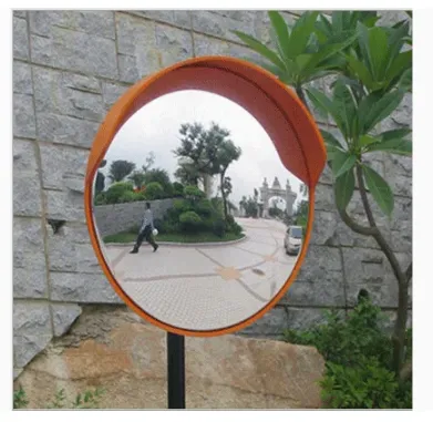 30 45 60 80 100cm Roadway Traffic Safety Stainless Steel Road Convex Mirror photo-2