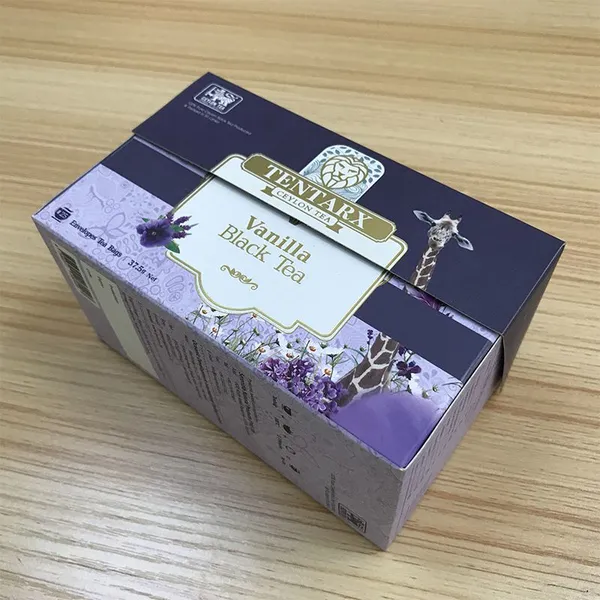 Double Sided Print Tea Coffee Nuts Kernels Paper Boxes Wholesale Soap Hand Fold Packaging Box photo-3
