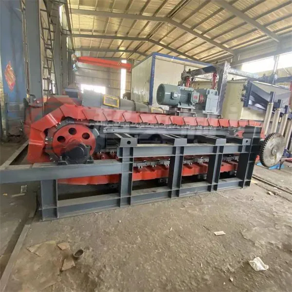 Heavy-duty Conveyor for Feeding Goose Egg Stones {quartz Stone Plate Chain Conveyor} photo-3