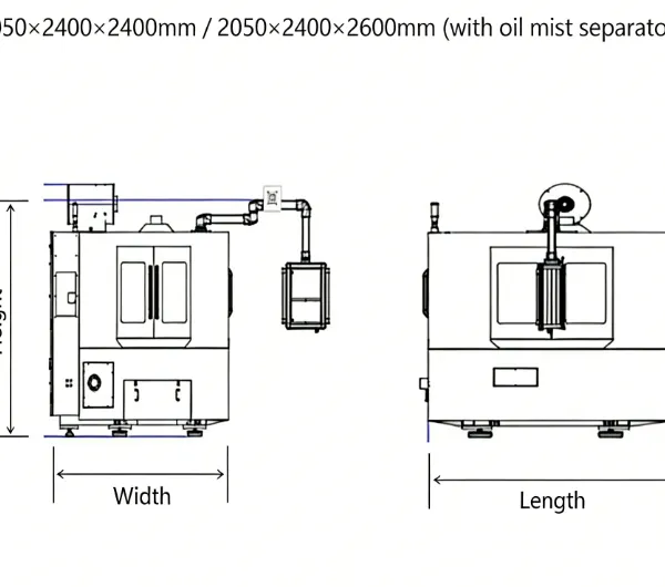 MC500 Precision Tool Machining Center Vertical CNC Milling Machine photo-4
