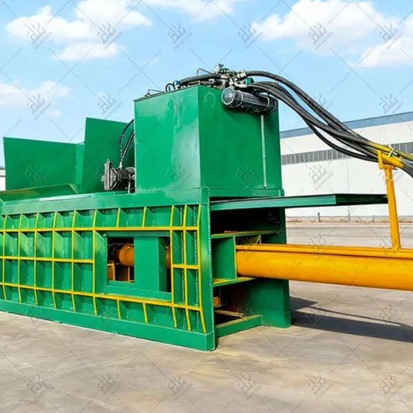 Cardboard Box Baler Machine Corrugated Balencer for Plastic Waste Cardboard Recycling photo-3