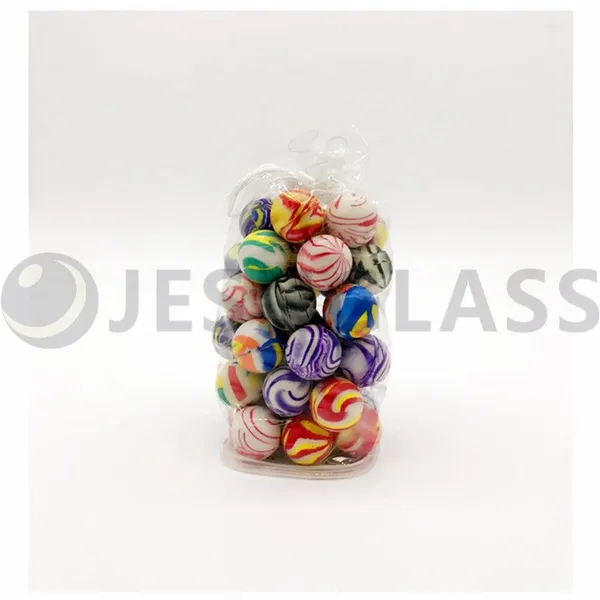 Hot Sale High Bouncy Ball Children's Toy Rubber Balls 35 MM PET Bag Package photo-4