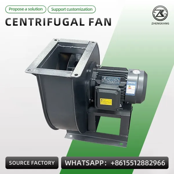 Industrial Centrifugal Fan High Pressure Blower Ventilator Extractor Fan for Dust Collection photo-5