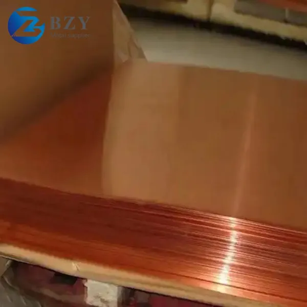 Copper Product 3mm Copper Sheet H62 C28000 Yellow Surface Brass Copper Plate Sheet photo-3