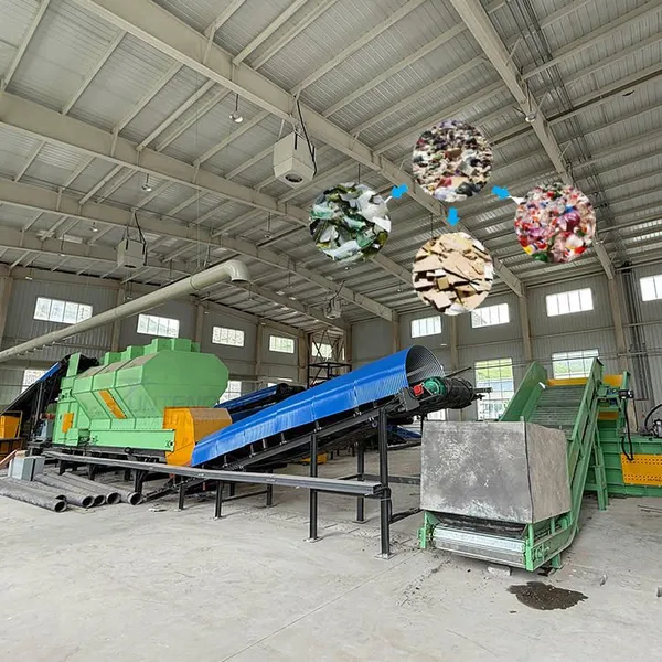 Automatic Lightweight Garbage Air Screening Machine Household Paper Garbage Air Separator EPC