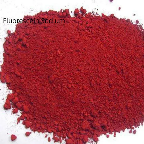 Fluorescent Tracing Dye Fluorescein Sodium Dark Red Powder Uranine for Boiler Water Treatment Tracer CAS No. 518-47-8