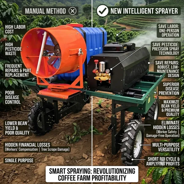 Remote Control Mist Cannon Dust Suppression Machine With 600L Water Tank for Construction and Agriculture