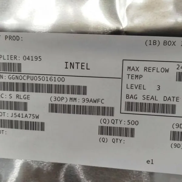 Intel GGNOCPU05016100 SRLGE, C741 Server Chipset, FC-BGA15C, 11W TDP, 20×SATA 6Gbps, PCIe 3.0, for 4th Gen Xeon Scalable Server Platform. photo-3