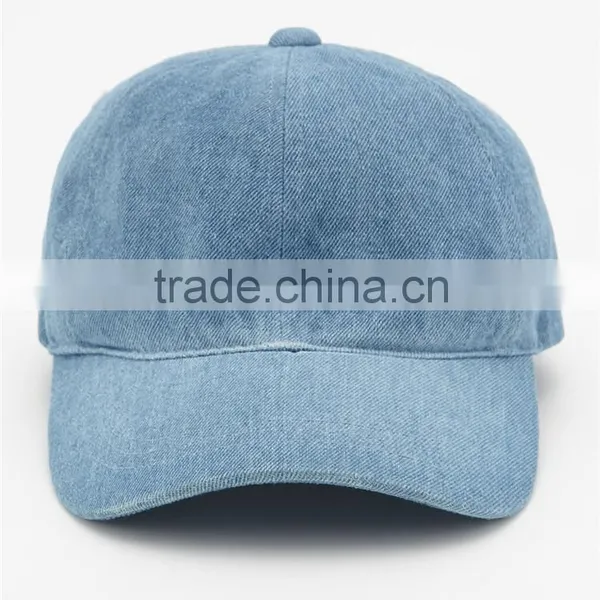 Custom 100% Denim Baseball Cap photo-2