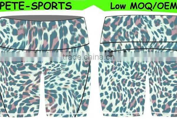 High Fashion Mesh Womens Clothing Ladies Yoga Shorts