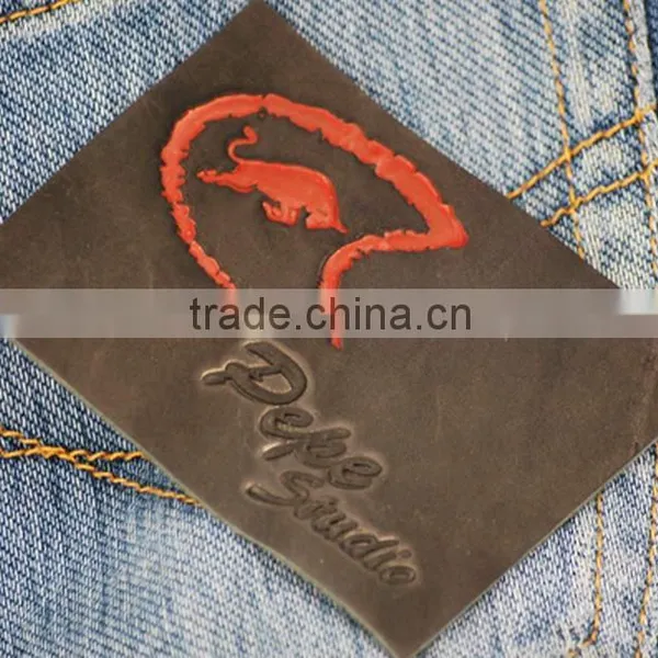 New Arrival Super Quality Leather Patches for Clothing Design photo-3