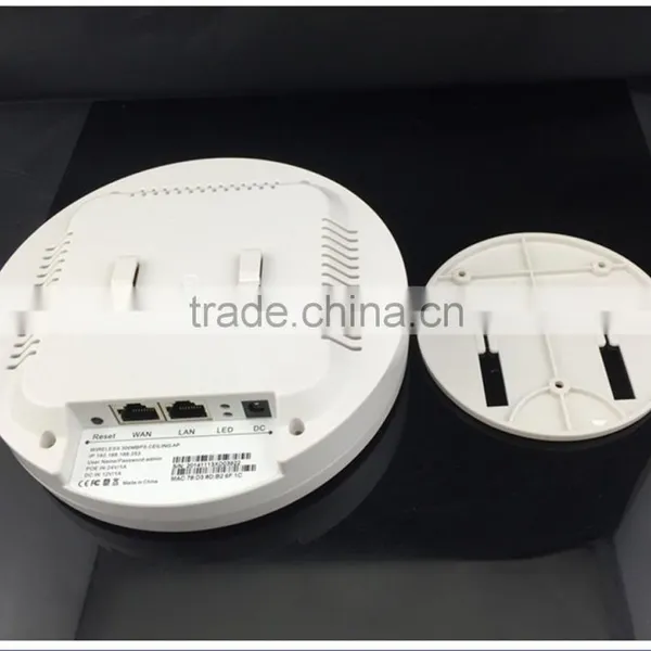 1000mW 2T2R MIMO 2.4GHZ 300Mbps Wireless WIFI Oem Ceiling AP photo-4