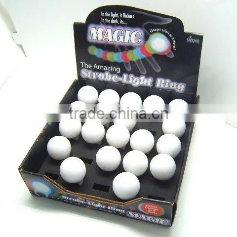 Promotion Gifts Led Ring, Led Light Finger Ring, Oval Led Morphing Lights Finger Button Ring,led Flashing Finger Ring for Party photo-3