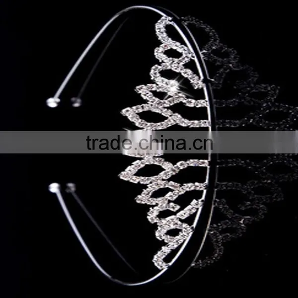 Fashion Women Crown With Rihnstone Wholesale photo-2