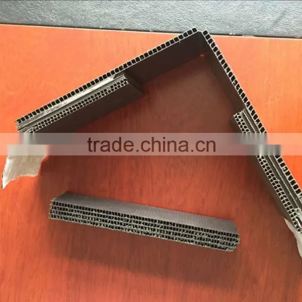 Corflute Materials Core Flute Materials Handling Hotmelt Black Roof Protection Sheet photo-2