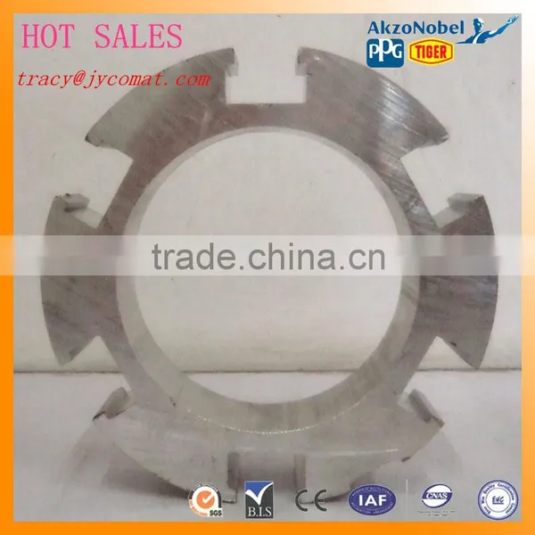6061 t6 Anodized Silver Aluminium Profile Cylinder Manufcturer in China photo-3
