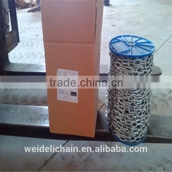 Stainless Steel Twisted Welded Link Chain photo-3