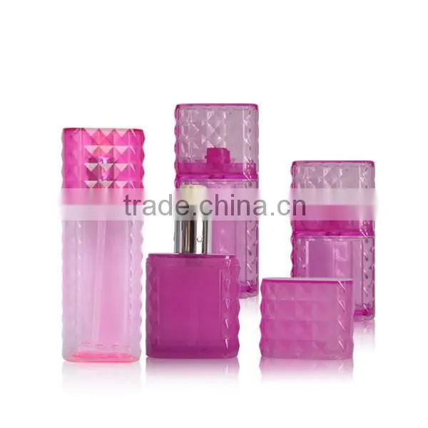 Red Color Cosmetic Lotion Pump Bottle , Cosmetic Cream Bottle Series photo-2