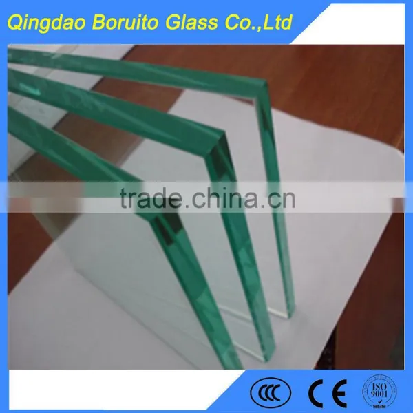 8mm 10mm Soild Flat Tempered Glass Sheet for Staircase photo-6