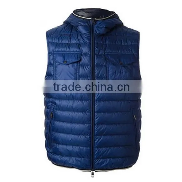 Winter Wholesale Custom 100% Polyester Bike Vest for Men