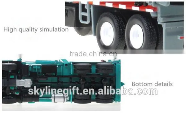 High Quality 1:24 Diecast Models Truck Materal Transporter photo-2