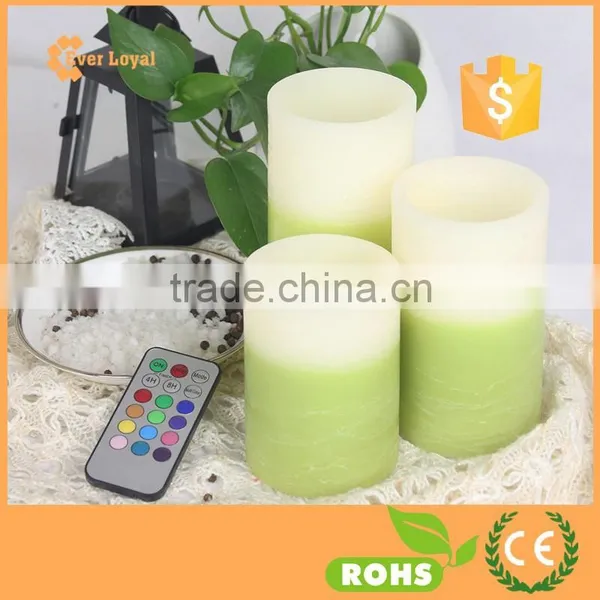 18-key Remote Control Christmas Decorative Pillar Candle Light LED Flameless LED Candle Remote photo-2