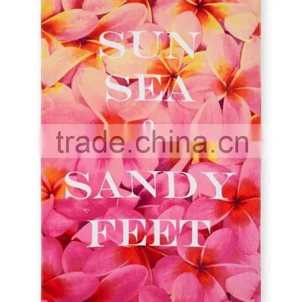 Promotional/Wholesaler Custom Reactive Velour Beach Towel photo-3