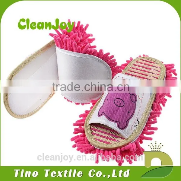 High Quality Custom Chenille Women Bathroom Slipper photo-4