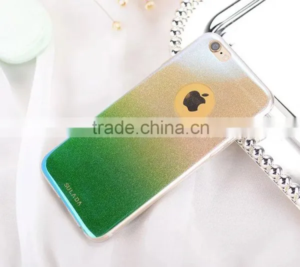 Gradient Glitter Rhinestone Bling Case for IPhone 6Plus Soft TPU Rubber Back Cover for IPhone 6s Plus SLD Star Series MT-5804 photo-6