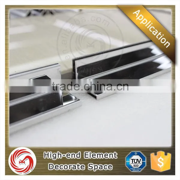 Heavy Duty Silver Effect Stainless Steel Floor Expansion Joint for Tile photo-6