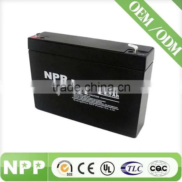 2.9ah Capacity Long Life Made in China Battery 12v2.9ah