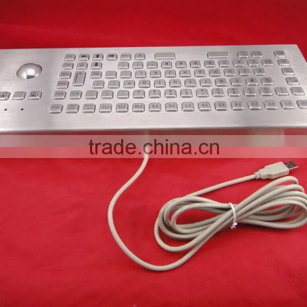 High Quality Waterproof Keyboard With Trackball photo-2