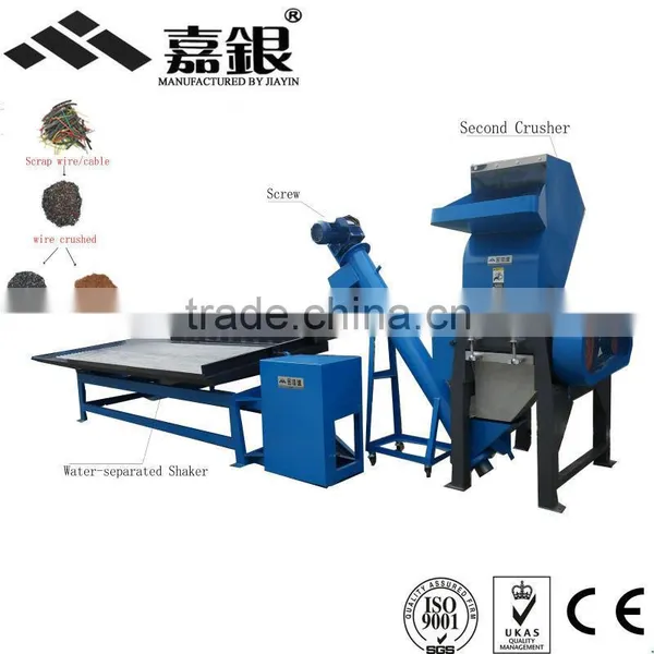 Full-Auto Scrap Copper Wire Separating Machine/ Cable Recycling Line photo-4
