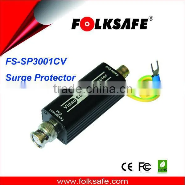 Coaxial Video RJ45 Surge Protector , Folksafe Model FS-SP3001CV