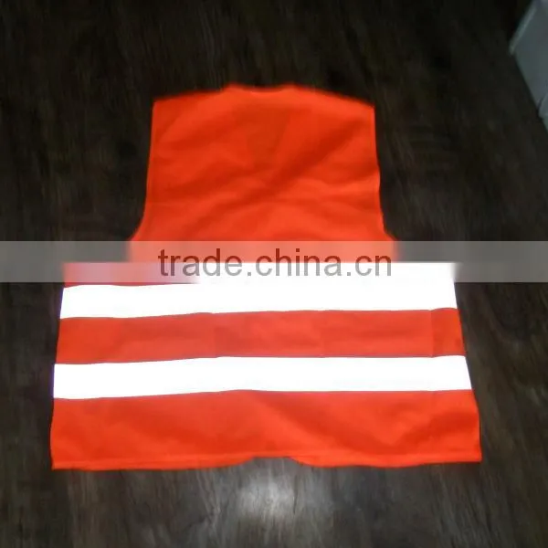 Road Safety Warning Red High Visibility Vest photo-5