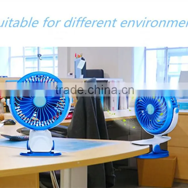 2016 Hot Sale DC 5V ABS Material Portable Clip USB Mini Fan photo-4