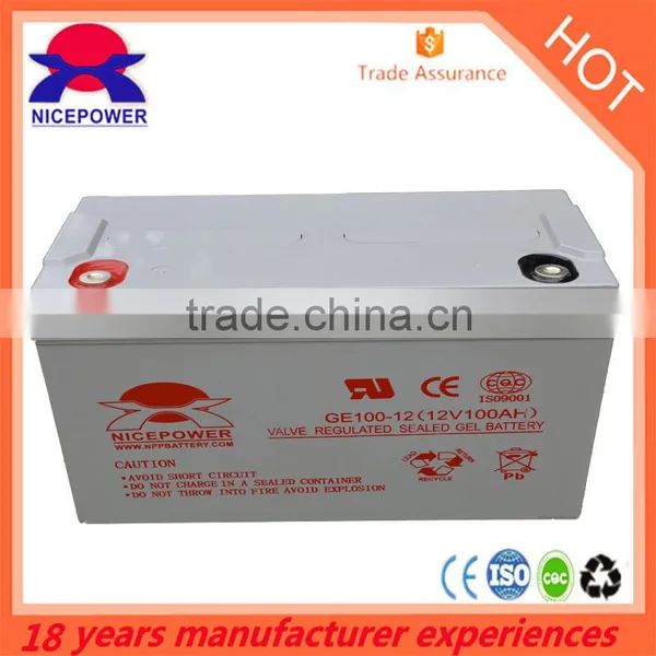 Deep Cycle Sealed Lead Acid Storage Battery/solar Energy Storage 12V80ah,100ah photo-2